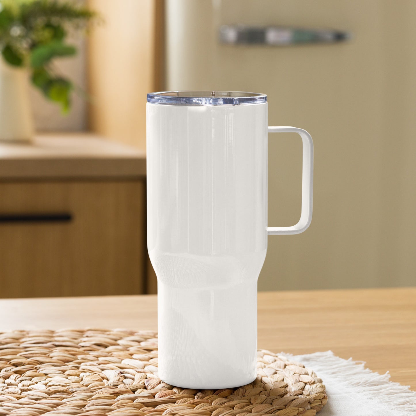 Virgo energy Travel mug with a handle