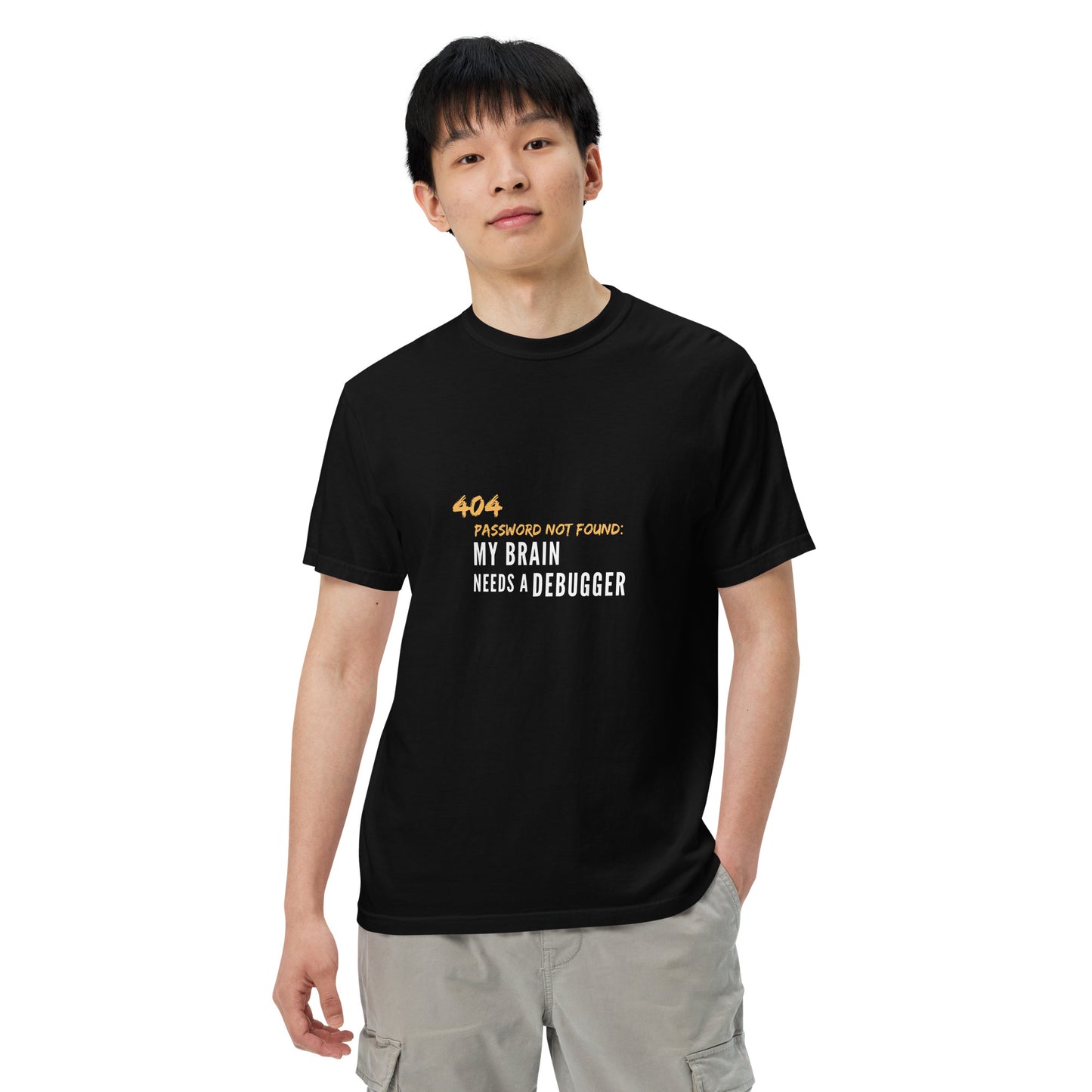 Cyber Security 404 Password Not Found T-Shirt