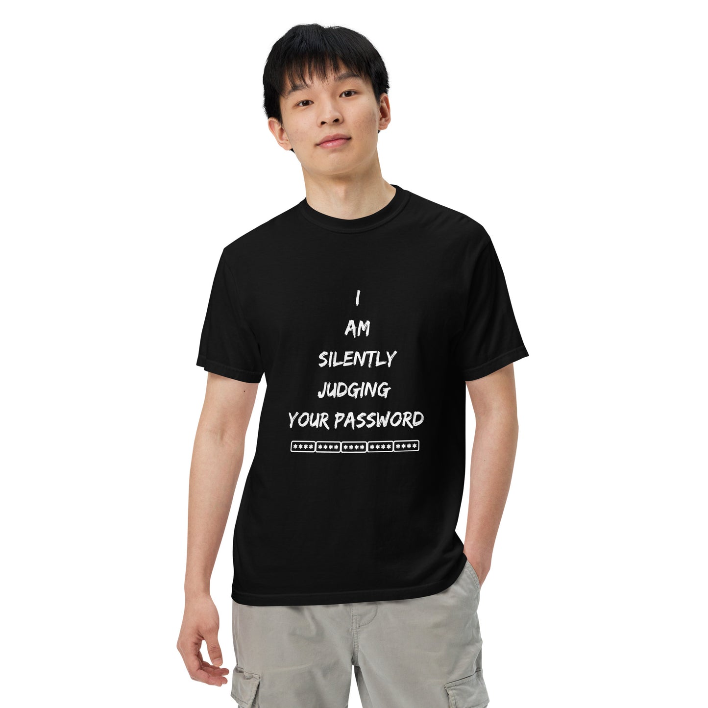 Cyber Security I am Judging Your Password T-Shirt
