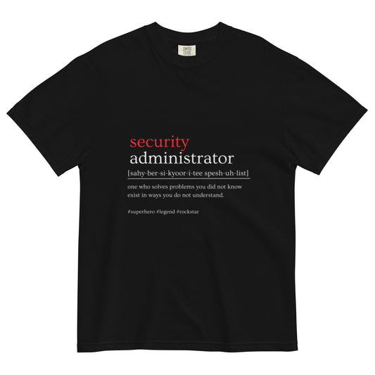 Security Admin T-Shirt