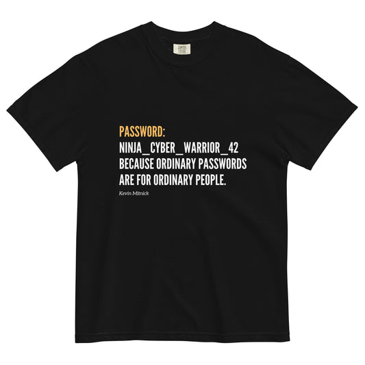 Cyber Security Complex Password T-Shirt