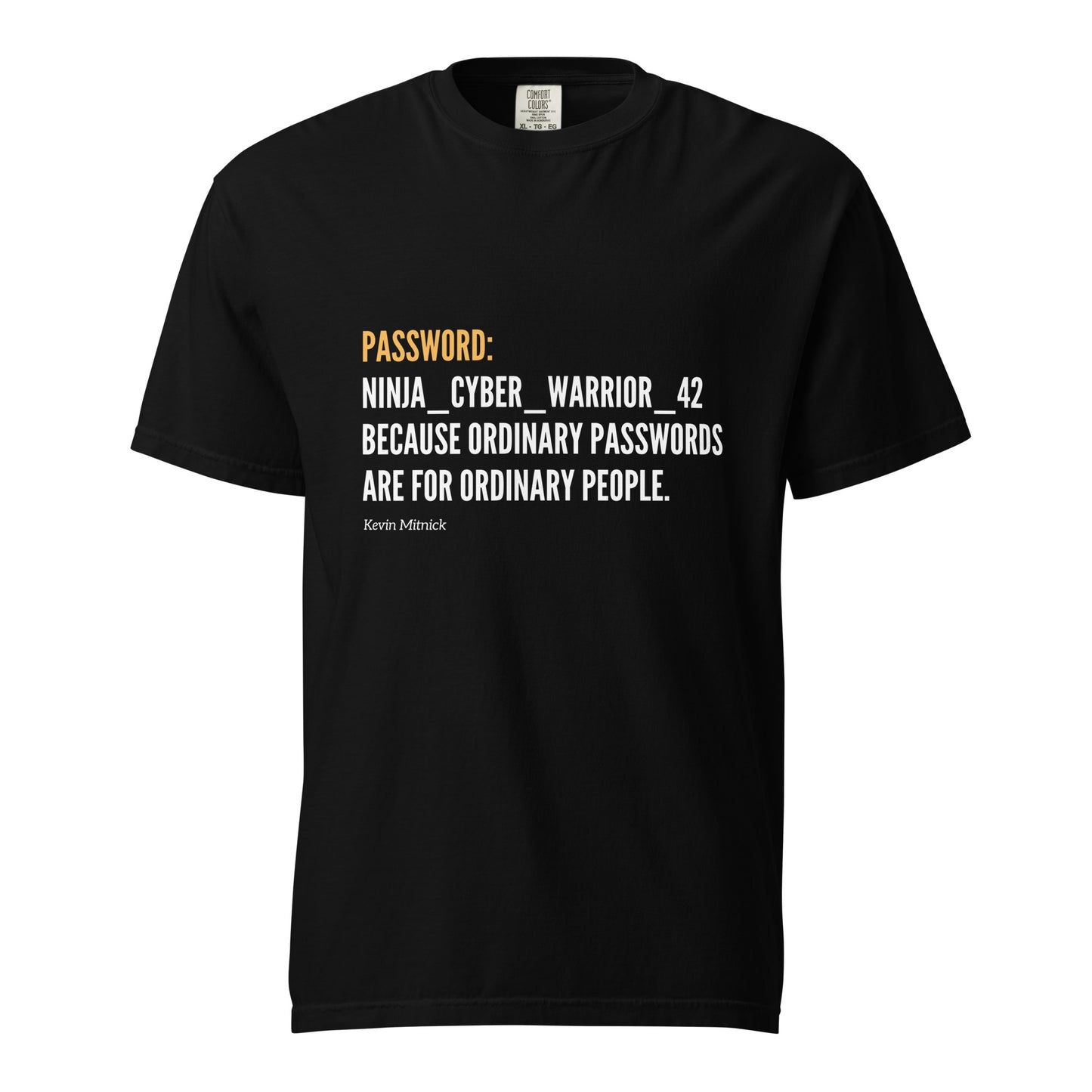Cyber Security Complex Password T-Shirt