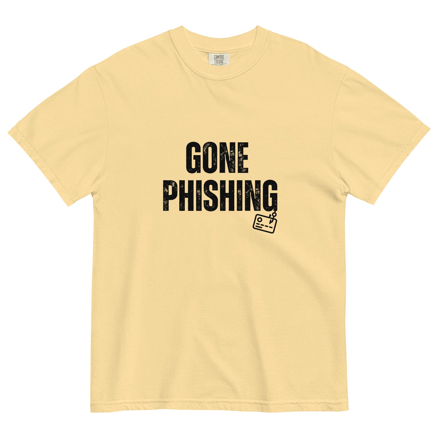 Cyber Security Gone Phishing Coloured T-Shirt