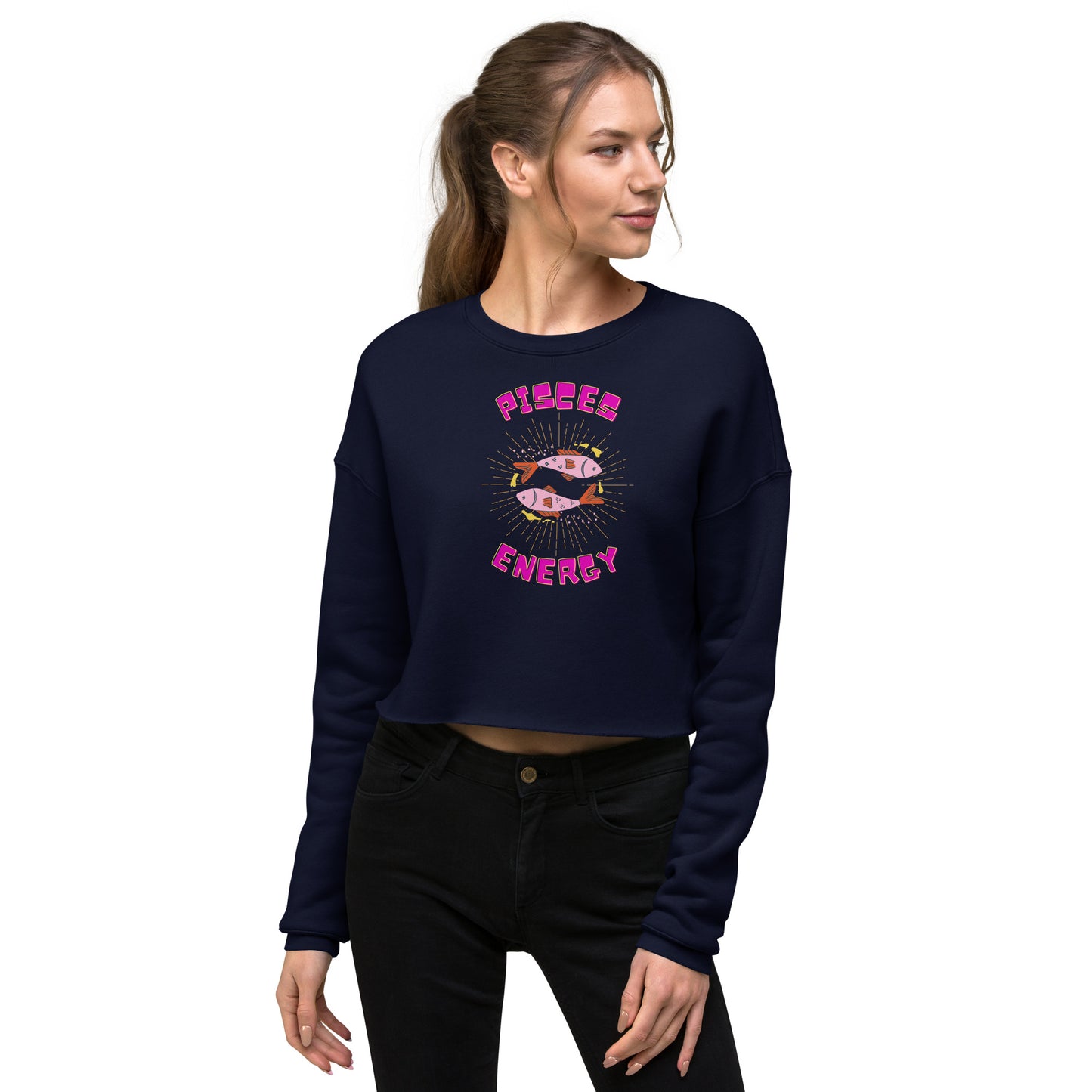 Pisces Energy Crop Sweatshirt